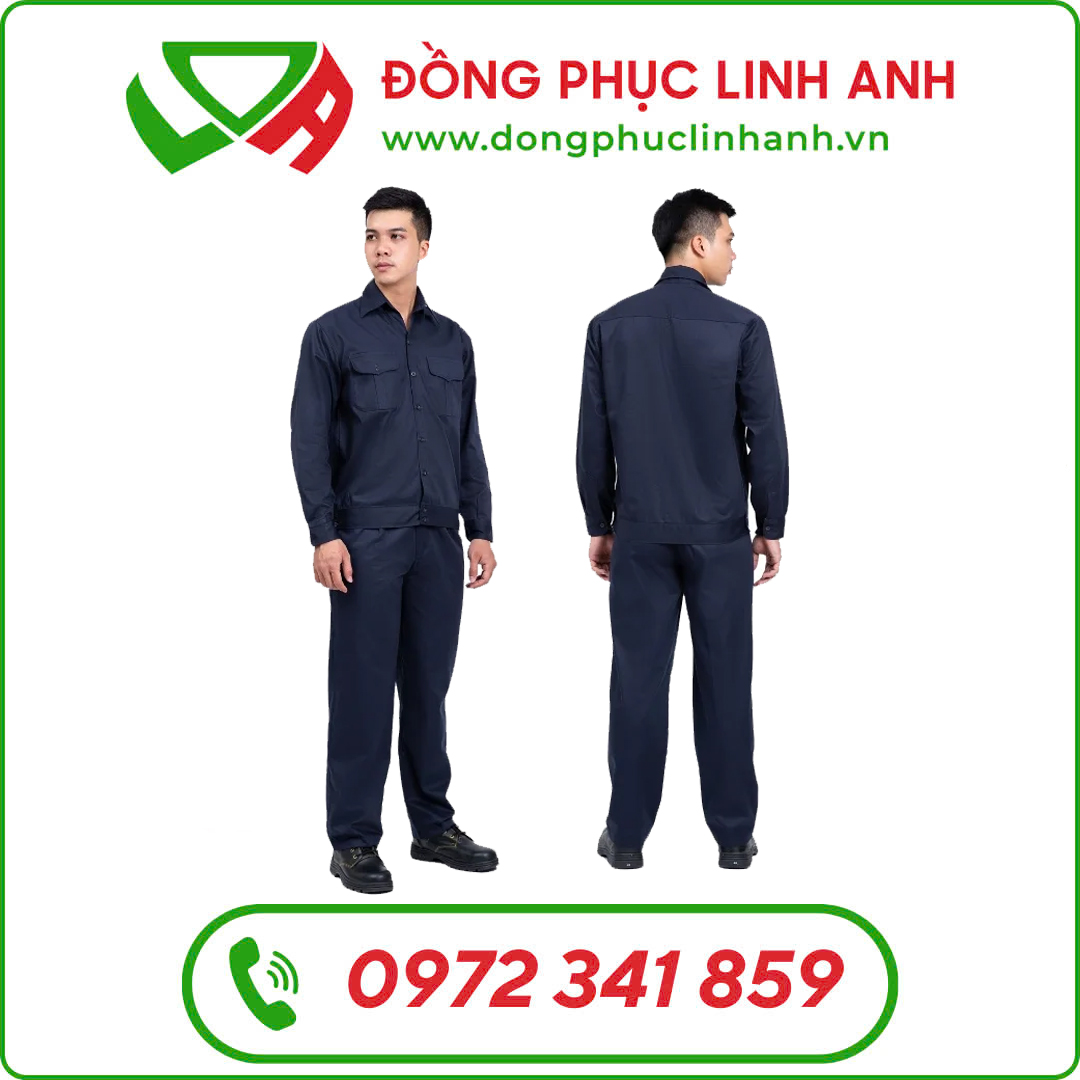 Quần Áo Công Nhân KaKi Mẫu 2