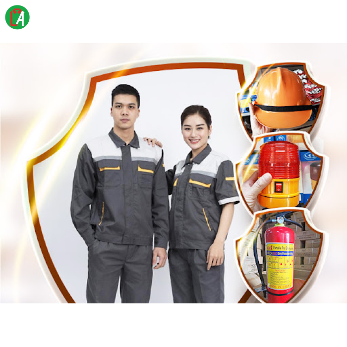 Bộ Quần Áo Bảo Hộ Công Ty Xây Dựng Nhật Minh